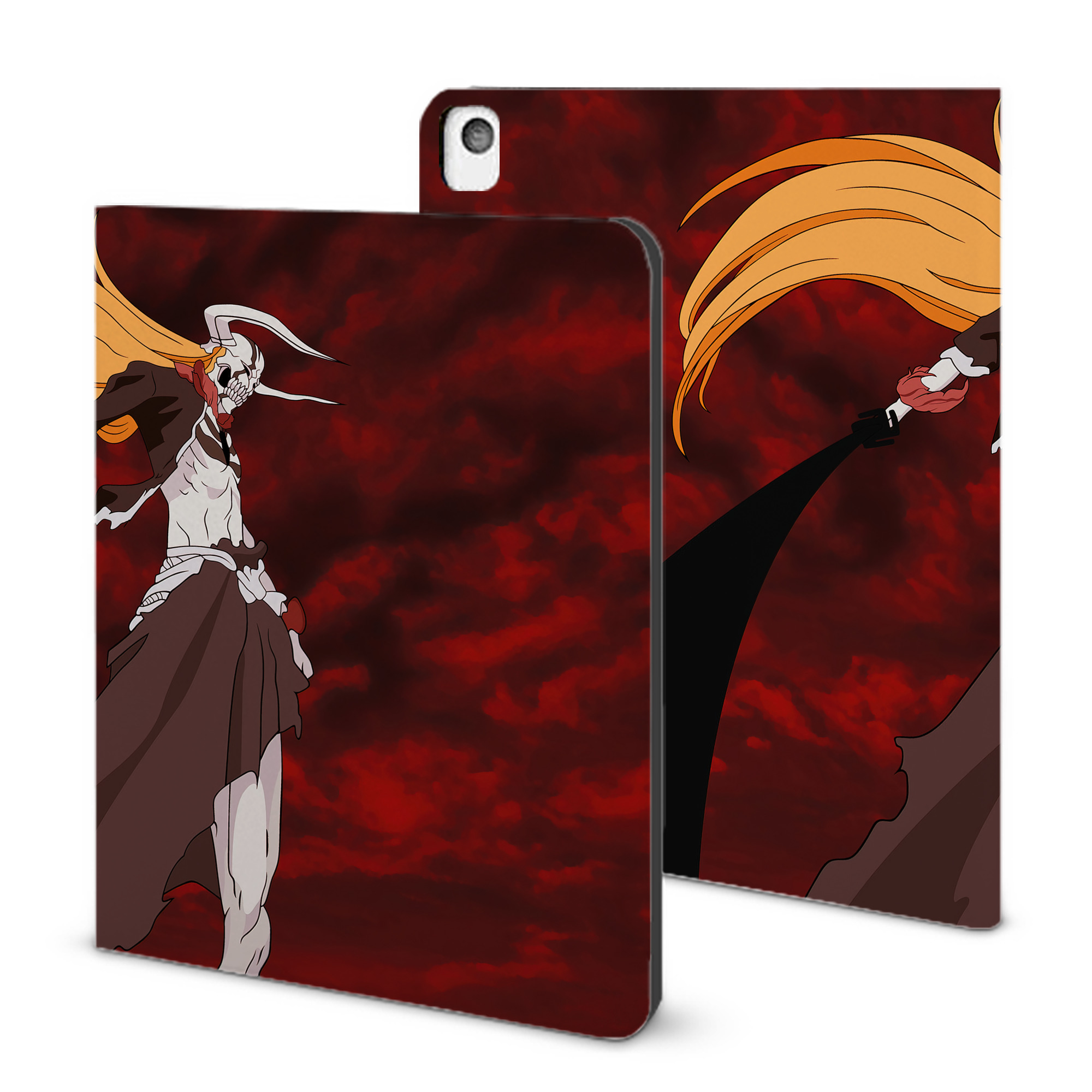 （画像用） ブリーチ BLEACH IPadケース ペンホルダー付き ブックスタイルデザイン